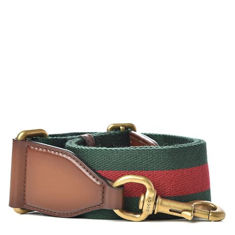 authentic gucci purse strap|gucci canvas web shoulder strap.